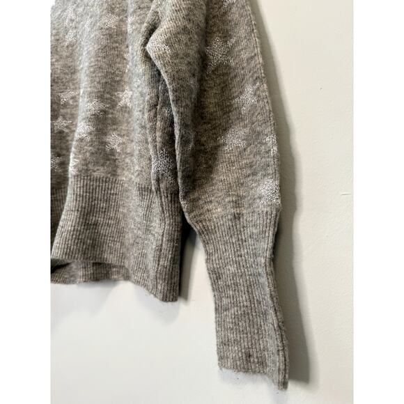 Ann Taylor Grey and Silver Star Lounge PJ SET - Picture 7 of 11